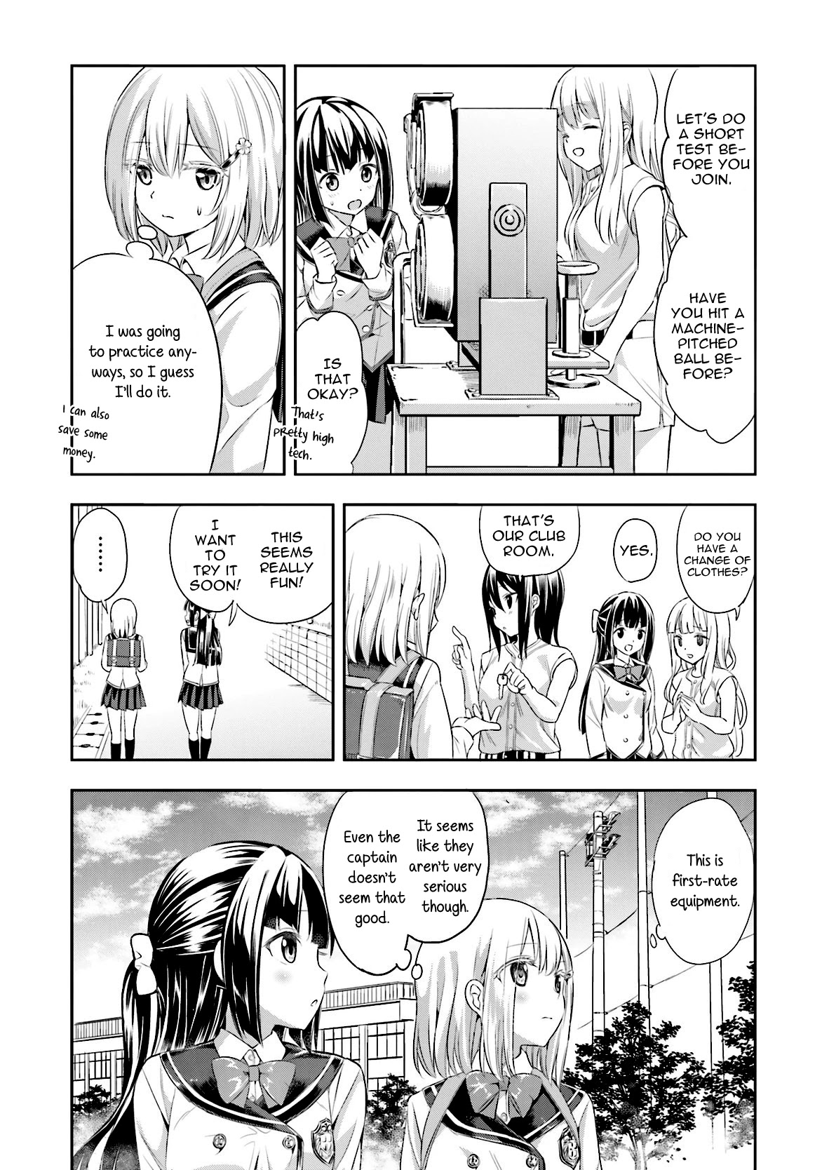 Tamayomi Chapter 3 page 12 - Chapter 3: Do You Want to Join the Baseball Club?