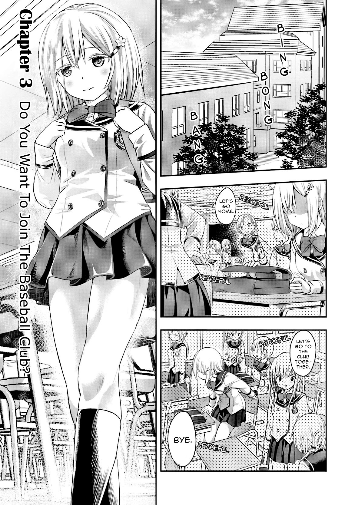 Tamayomi Chapter 3 page 2 - Chapter 3: Do You Want to Join the Baseball Club?