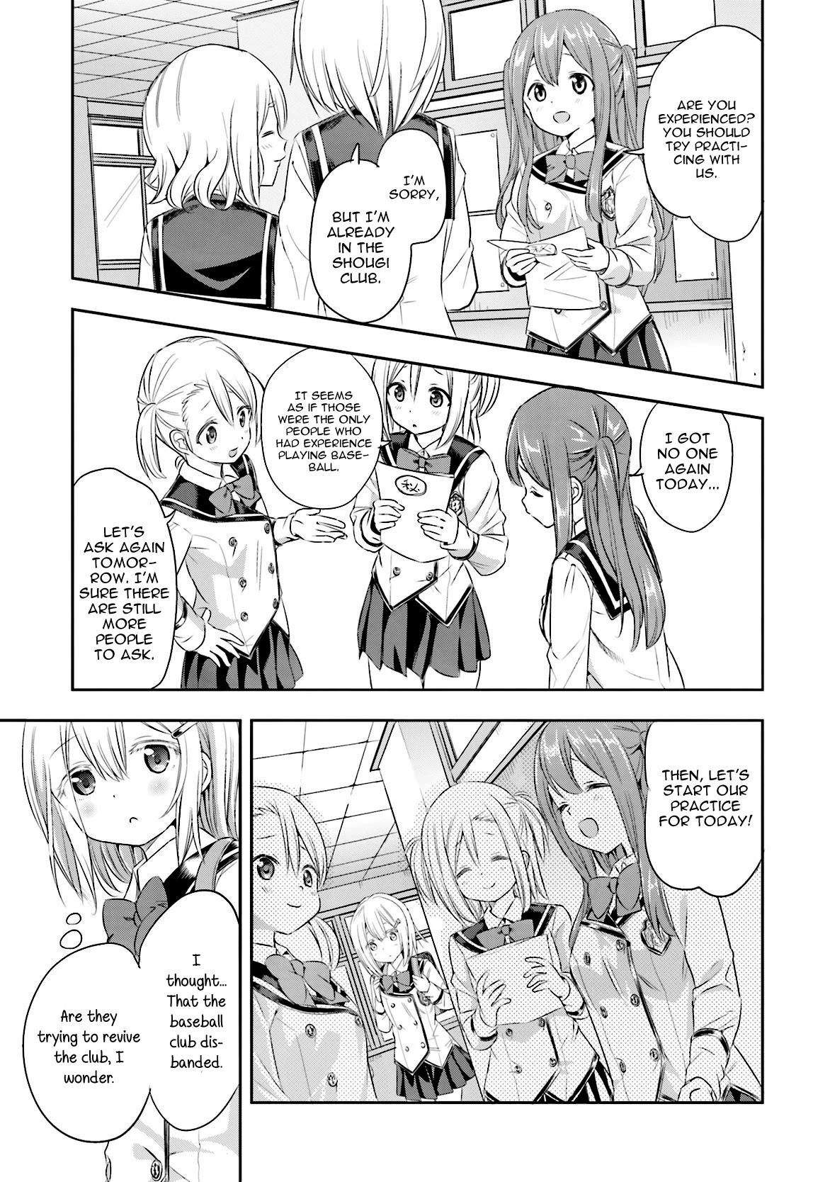 Tamayomi Chapter 3 page 4 - Chapter 3: Do You Want to Join the Baseball Club?