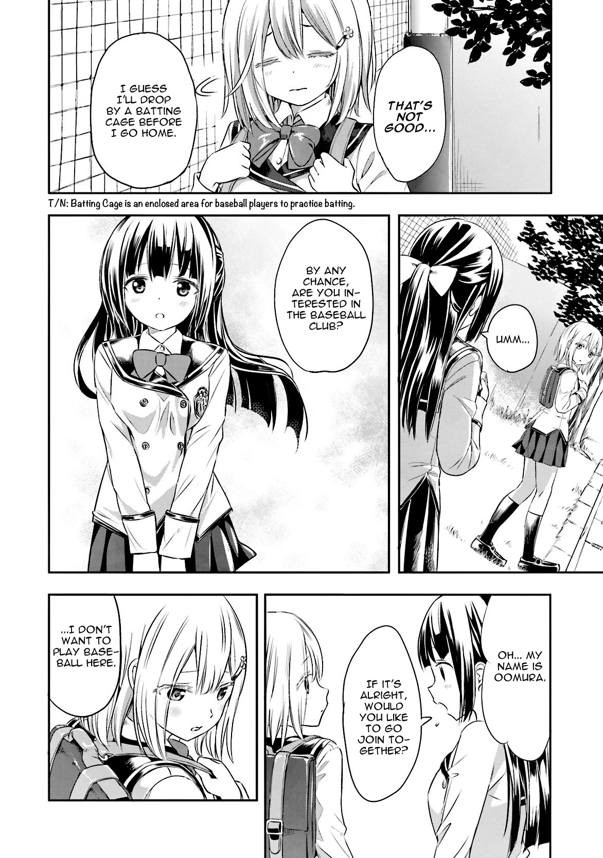 Tamayomi Chapter 3 page 7 - Chapter 3: Do You Want to Join the Baseball Club?