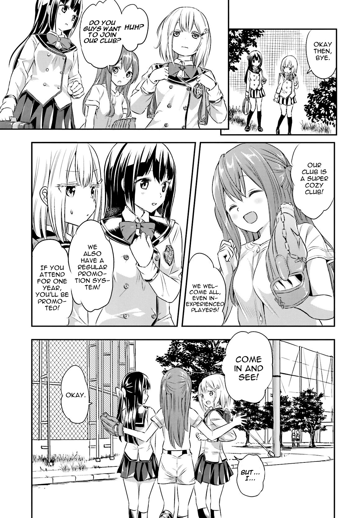 Tamayomi Chapter 3 page 8 - Chapter 3: Do You Want to Join the Baseball Club?