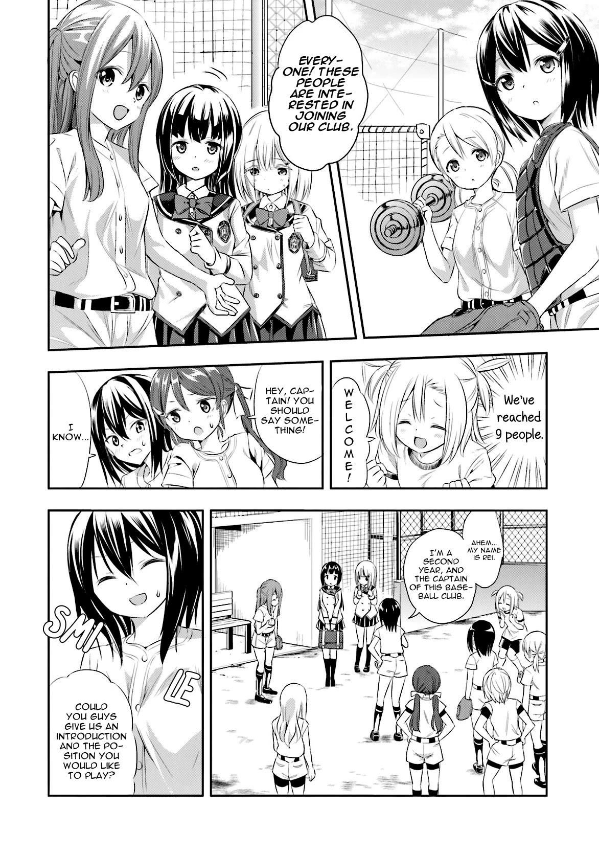 Tamayomi Chapter 3 page 9 - Chapter 3: Do You Want to Join the Baseball Club?