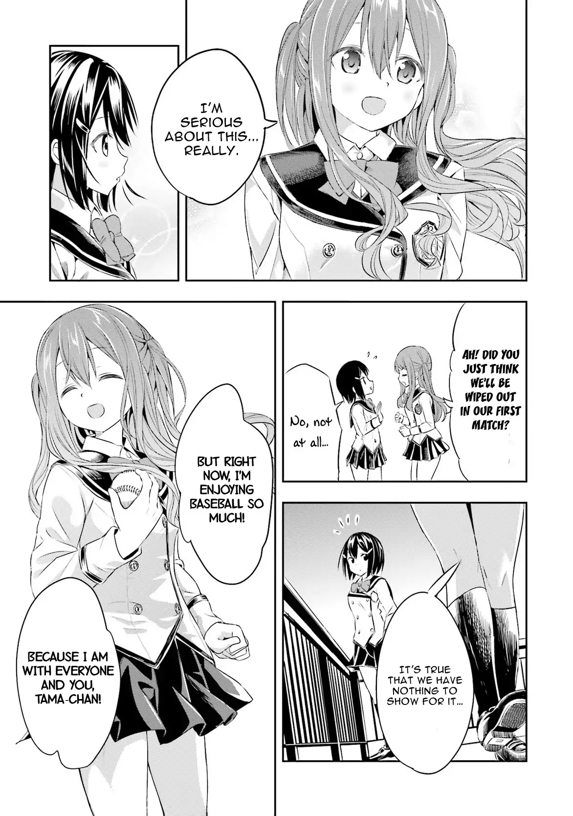Tamayomi Chapter 4 page 18 - Chapter 4: The Lake-side Baseball Club