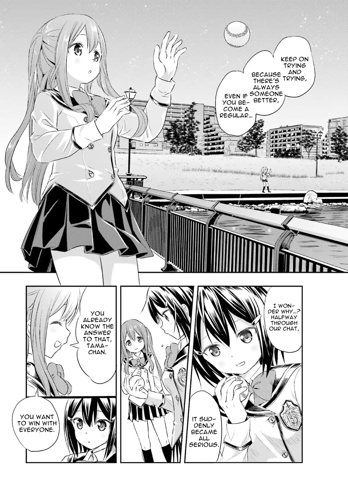 Tamayomi Chapter 4 page 22 - Chapter 4: The Lake-side Baseball Club