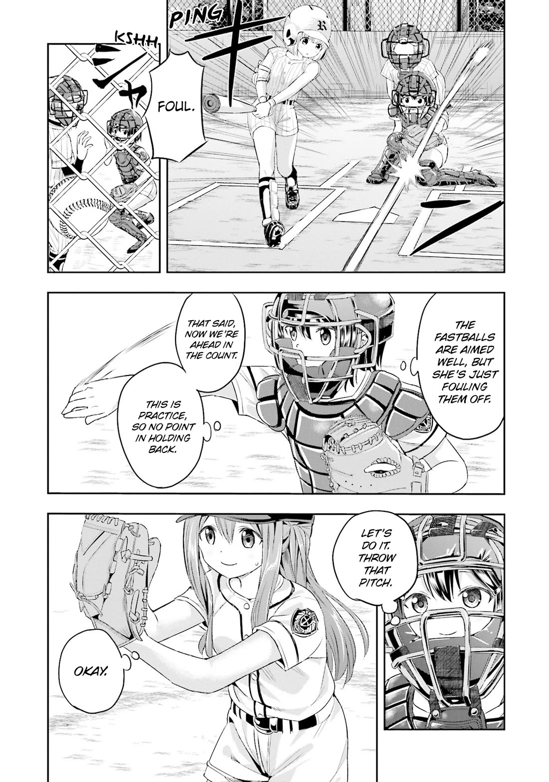 Tamayomi Chapter 6 page 1 - Chapter 6: That Promised Pitch