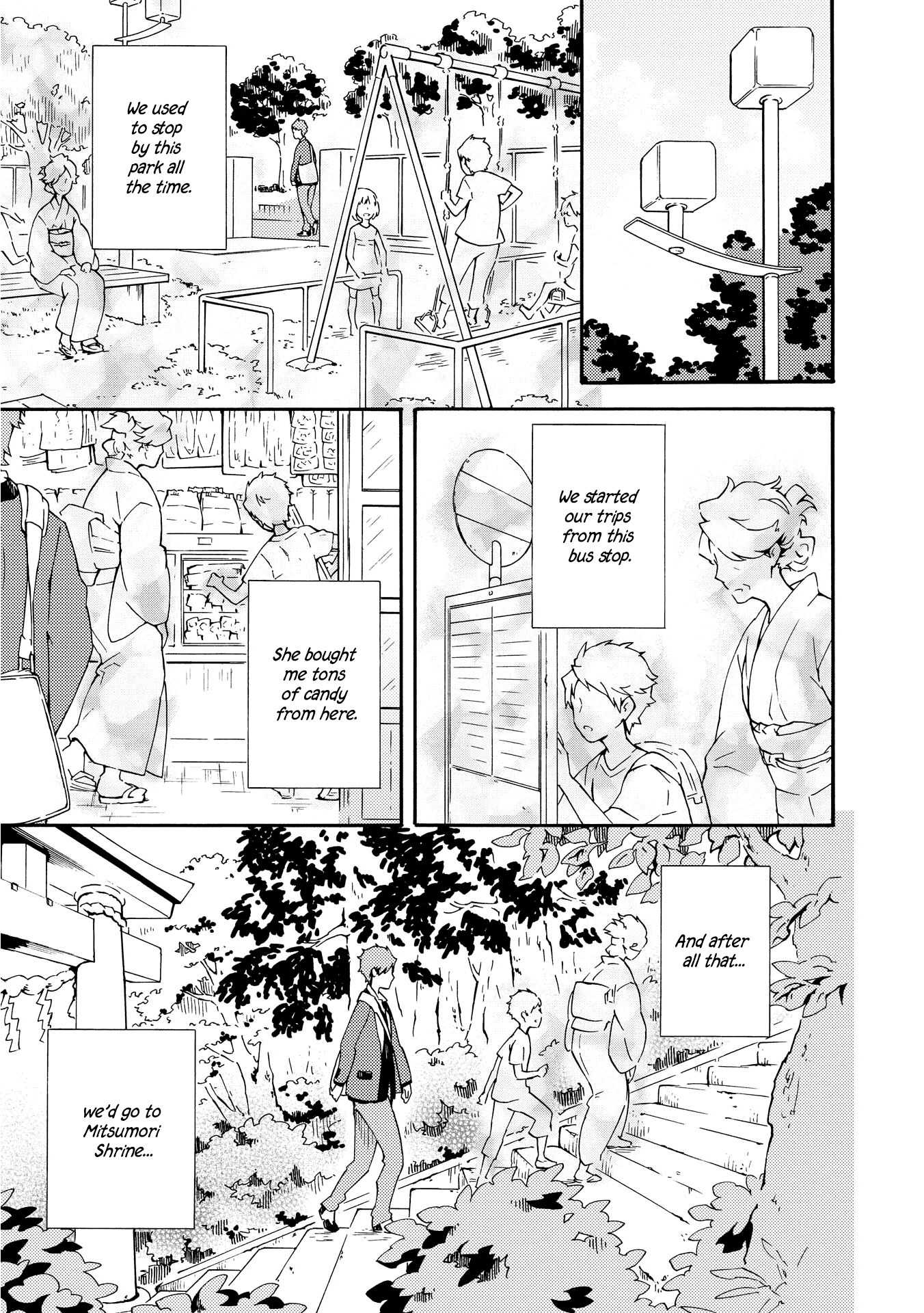 Tamayura Kitsune Chapter 1 page 13 - Chapter 1: Crossing Bygone Days