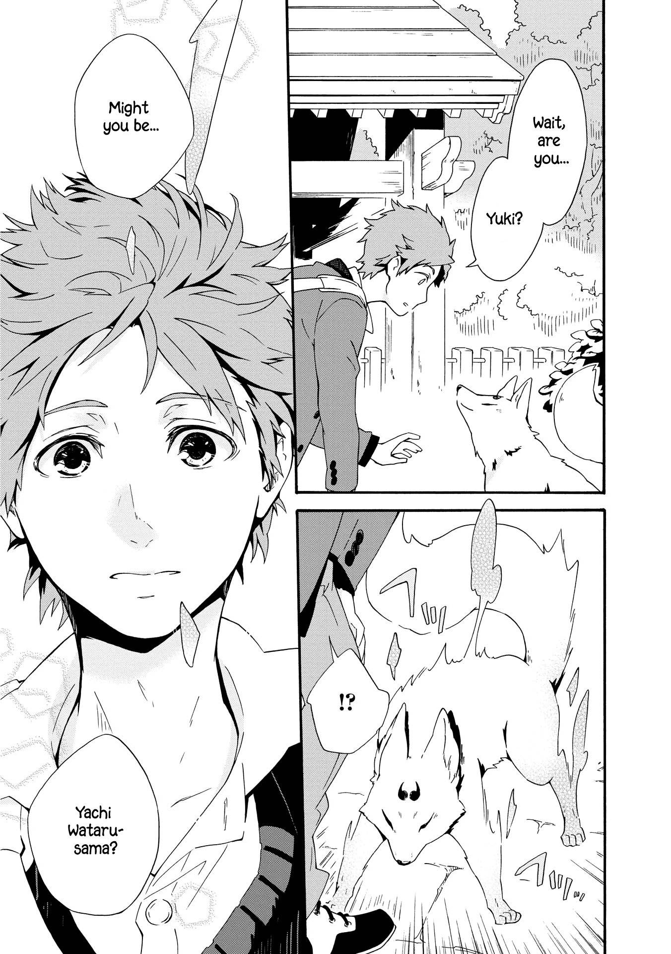 Tamayura Kitsune Chapter 1 page 17 - Chapter 1: Crossing Bygone Days