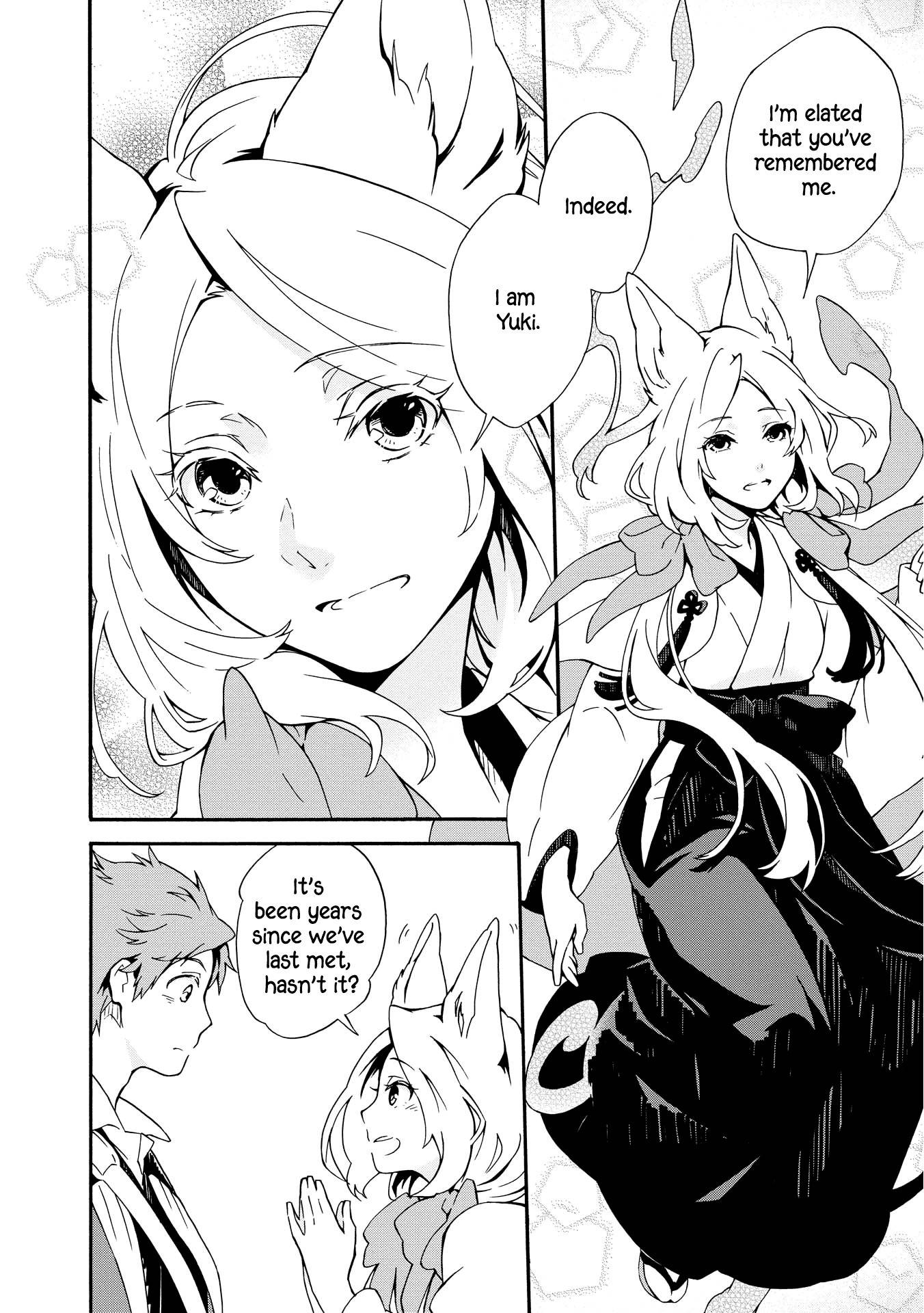 Tamayura Kitsune Chapter 1 page 18 - Chapter 1: Crossing Bygone Days