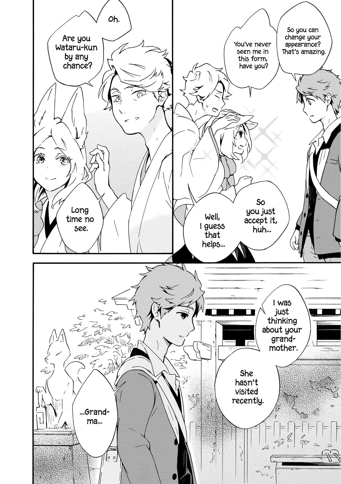 Tamayura Kitsune Chapter 1 page 20 - Chapter 1: Crossing Bygone Days