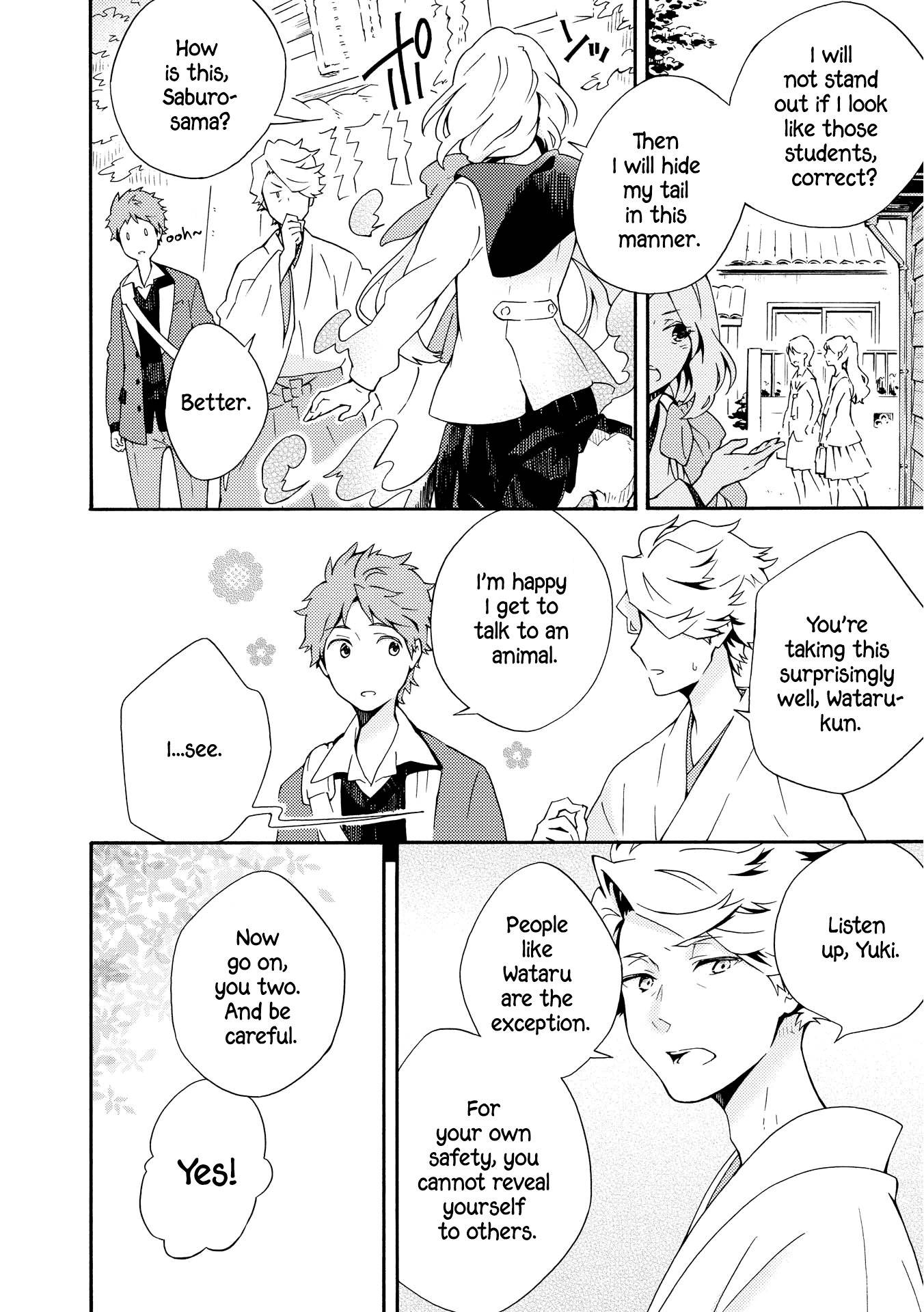 Tamayura Kitsune Chapter 2 page 4 - Chapter 2: The Familiar of Mitsumori