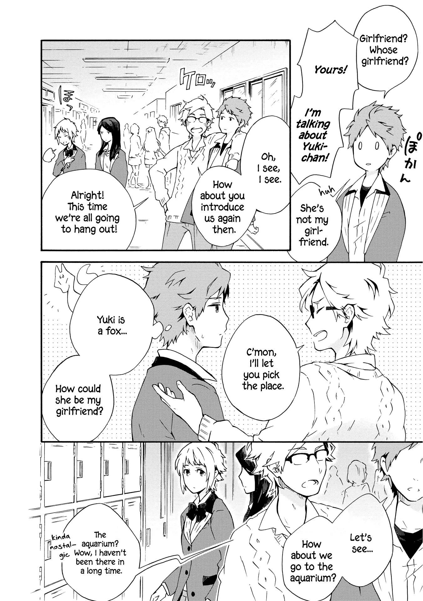 Tamayura Kitsune Chapter 3 page 12 - Chapter 3: The Ones That Give Her Life