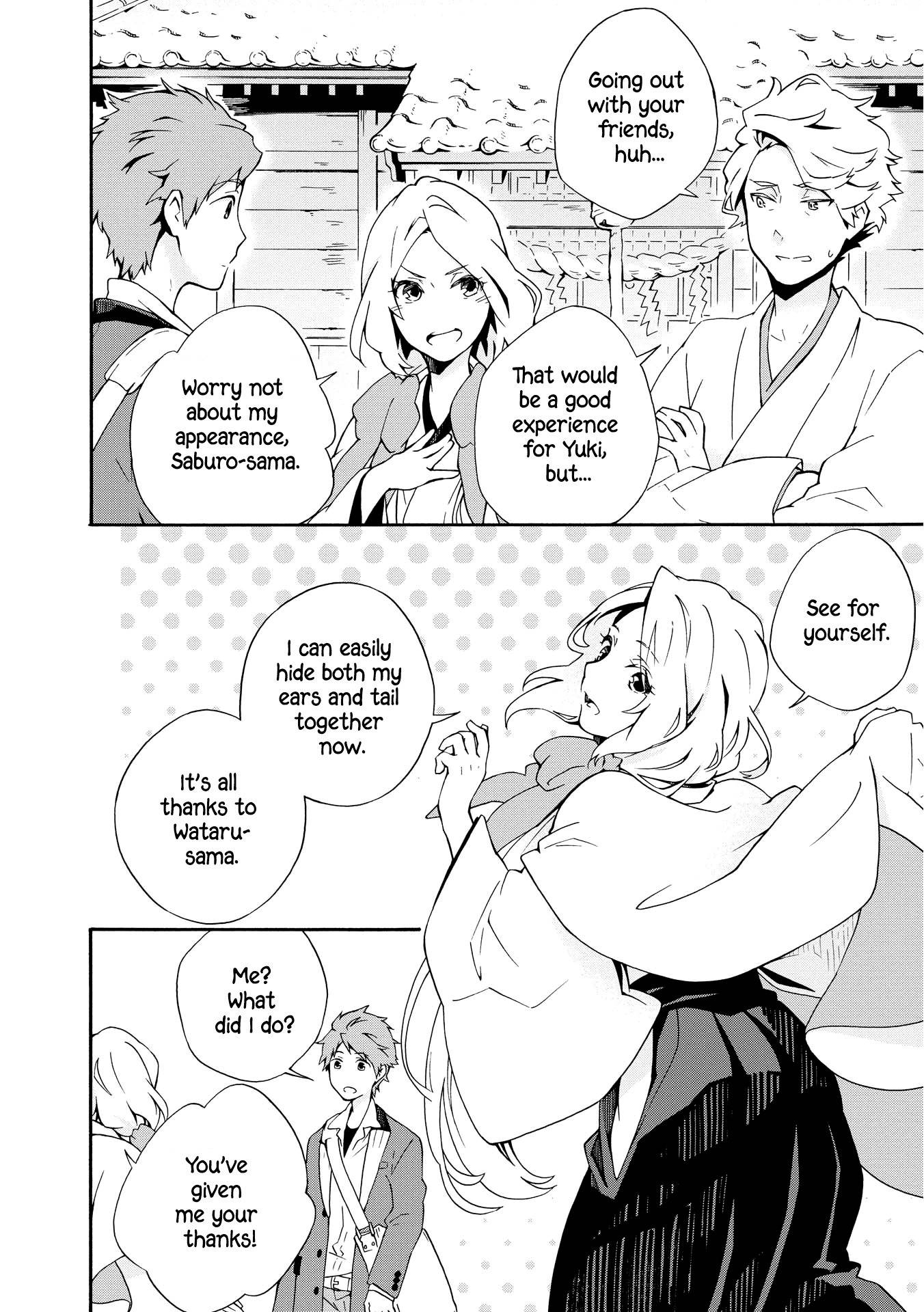 Tamayura Kitsune Chapter 3 page 14 - Chapter 3: The Ones That Give Her Life