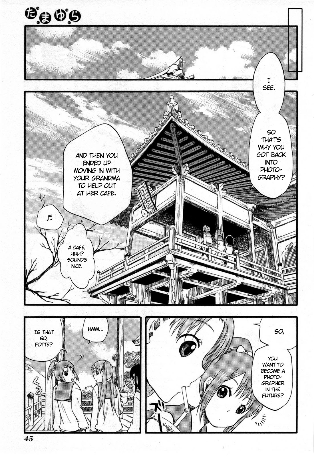 Tamayura Chapter 2 page 13 - Chapter 2: Photo #2