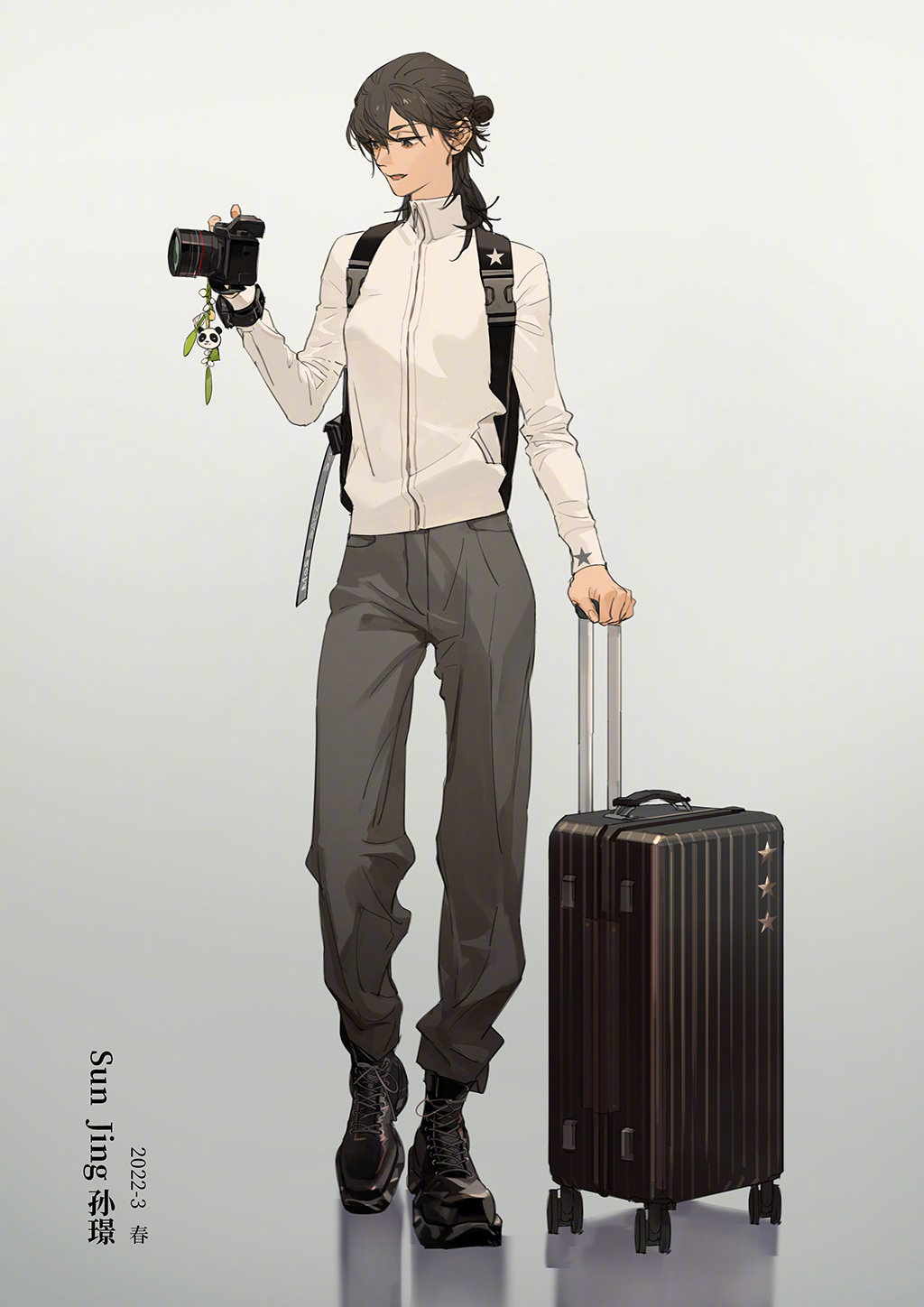 Tamen De Gushi Chapter 218 page 1 - Chapter 218: "Always with a camera, just to record all our happiness.”