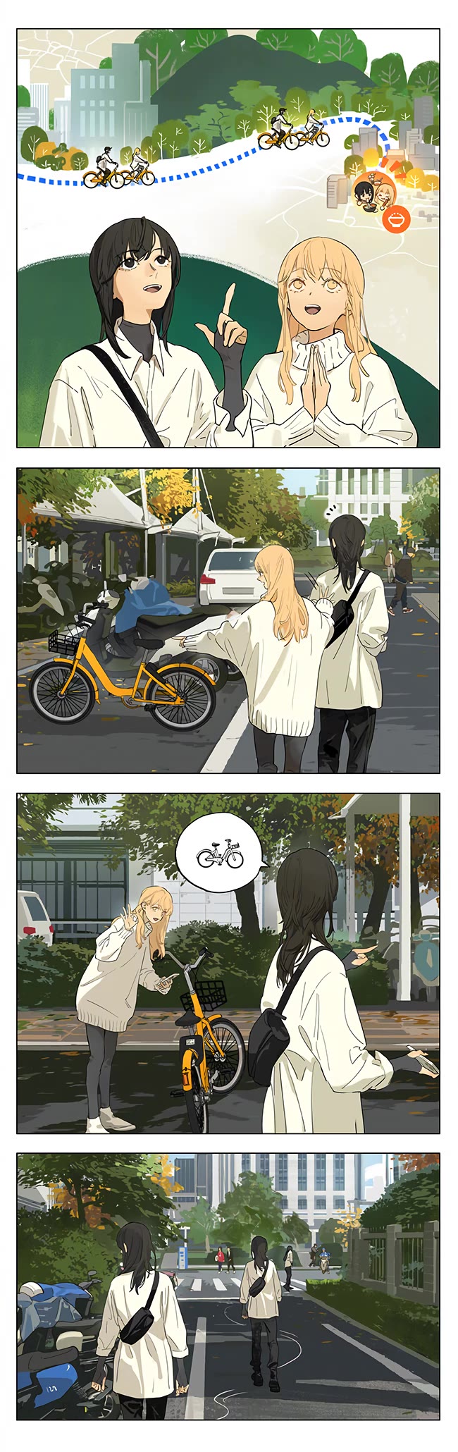 Tamen De Gushi Chapter 224 page 1 - Chapter 224: The Sun is Shining just right, Let's Go for a Ride~
