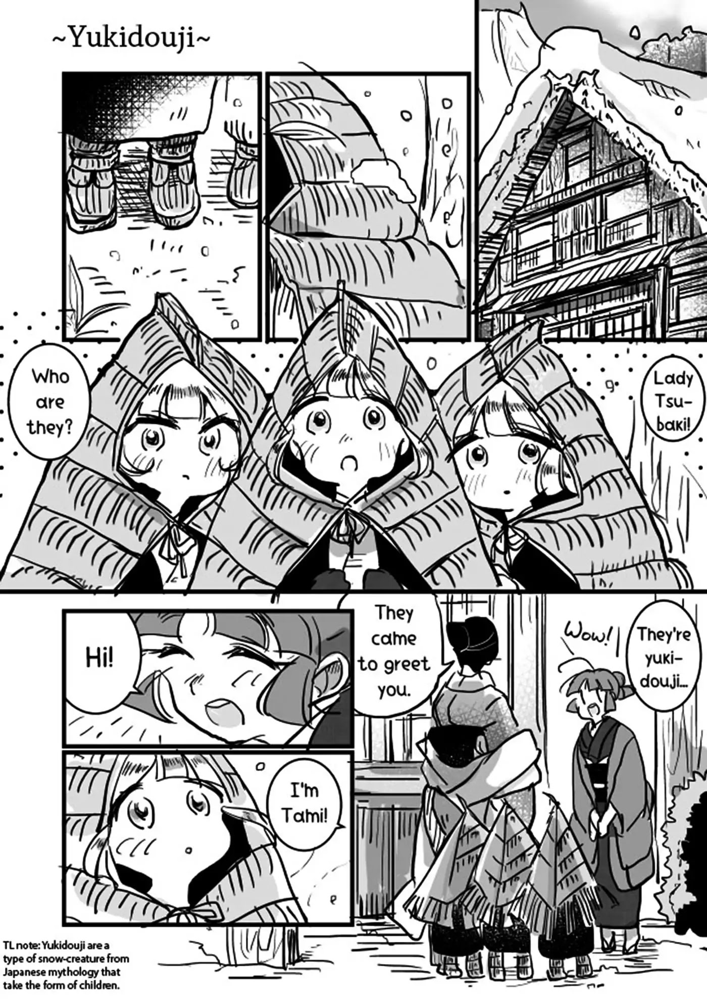 Tami and the Yukionna Chapter 1 page 4 - Chapter 1