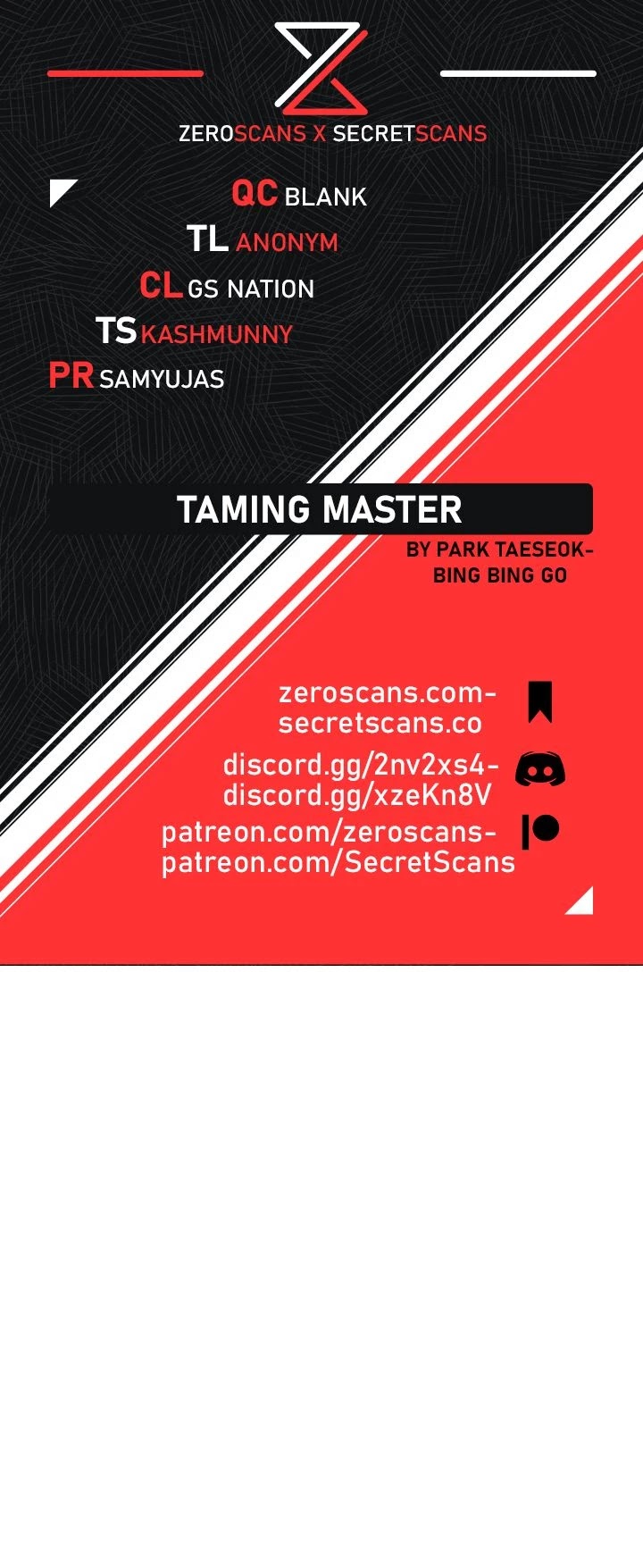 Taming Master Chapter 10 page 1 - Chapter 10