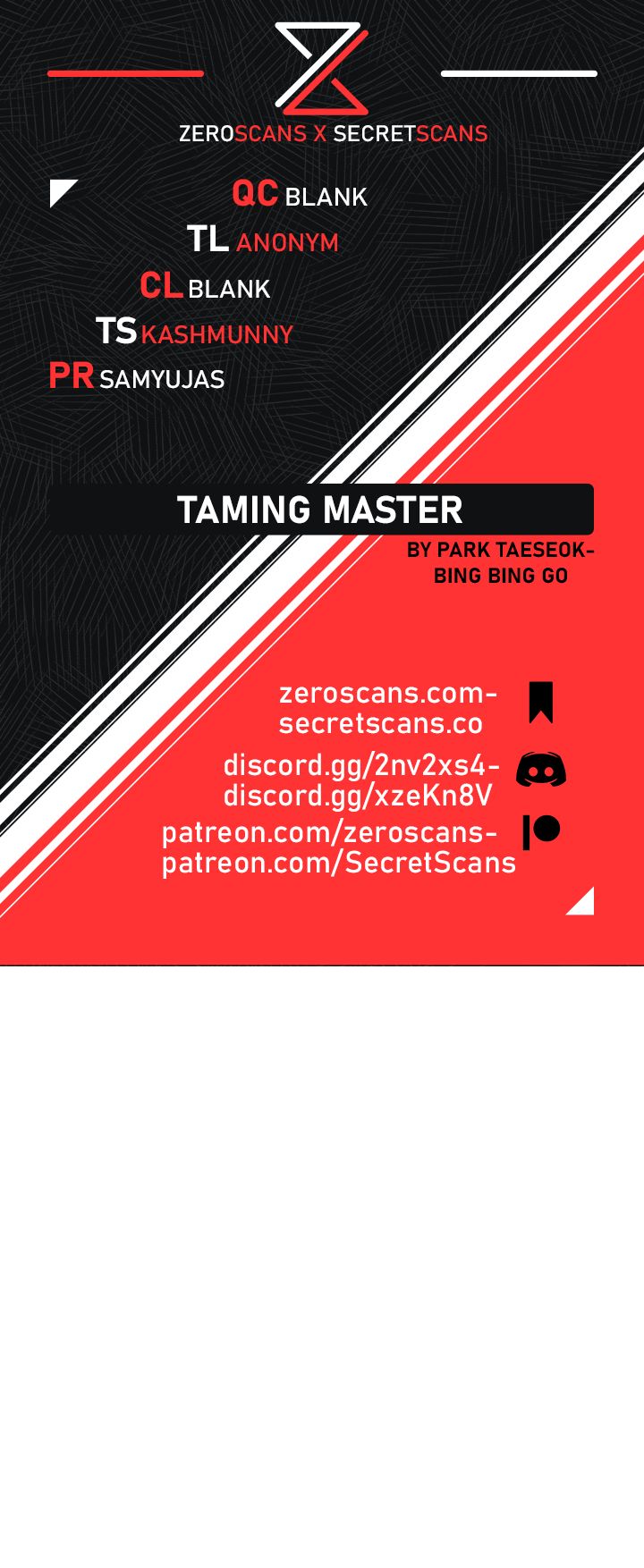 Taming Master Chapter 12 page 1 - Chapter 12