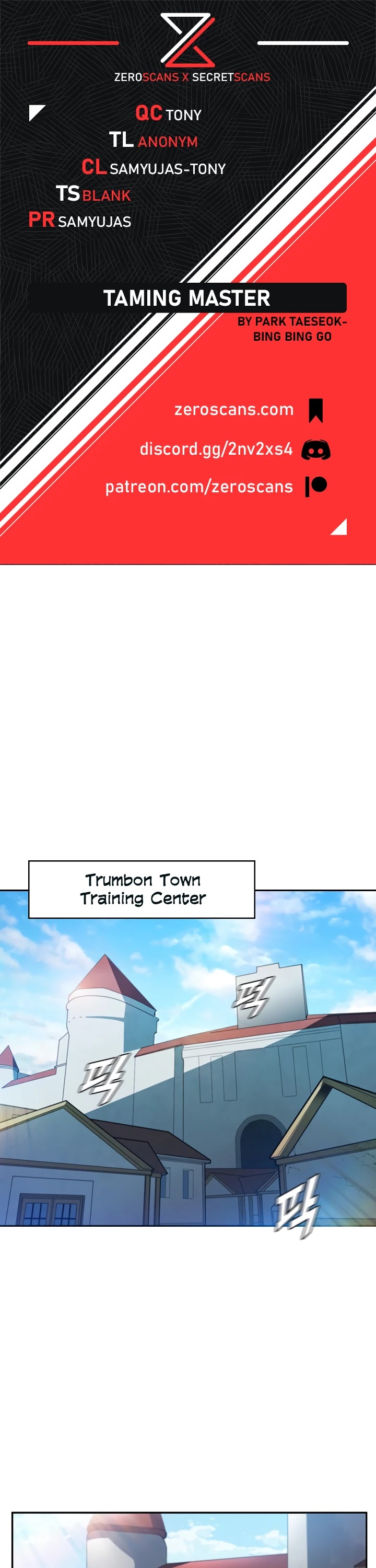 Taming Master Chapter 2 page 1 - Chapter 2