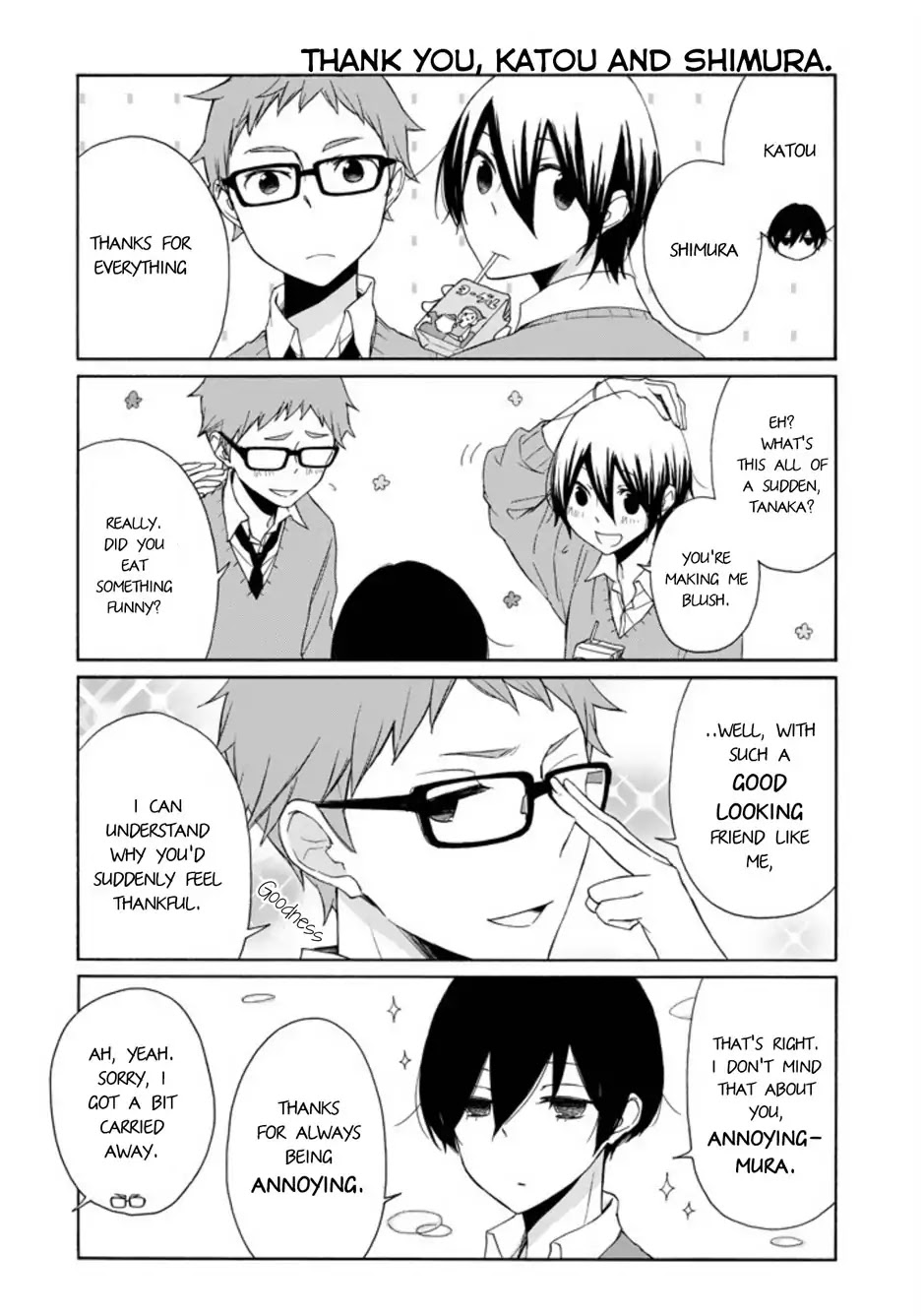 Tanaka-kun wa Itsumo Kedaruge Chapter 100 page 6 - Chapter 100