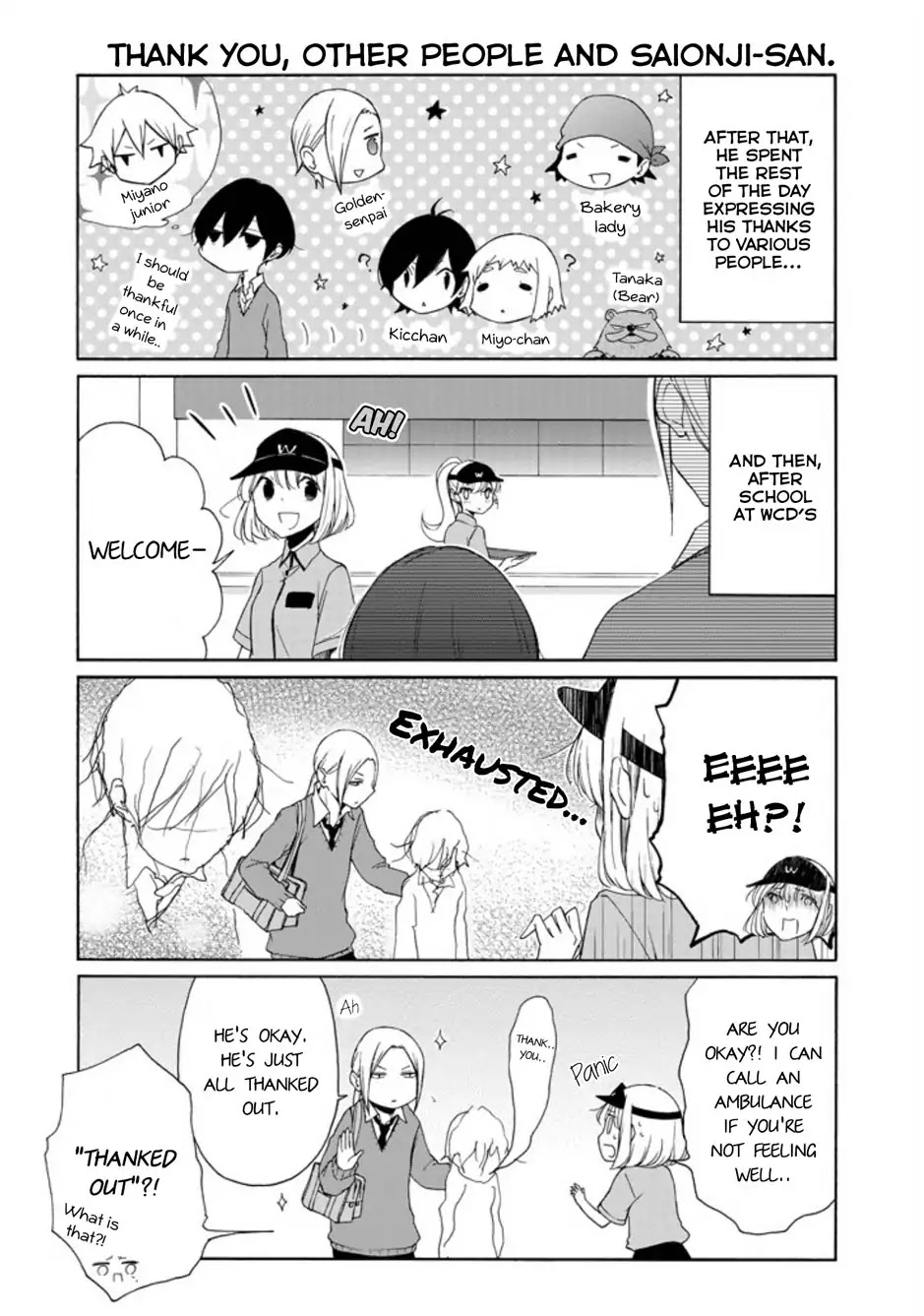 Tanaka-kun wa Itsumo Kedaruge Chapter 100 page 8 - Chapter 100