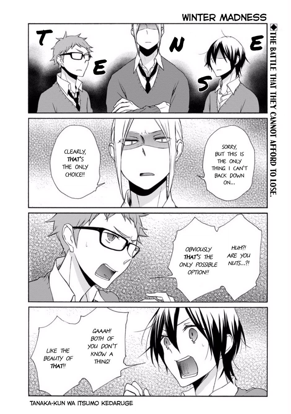 Tanaka-kun wa Itsumo Kedaruge Chapter 101 page 1 - Chapter 101