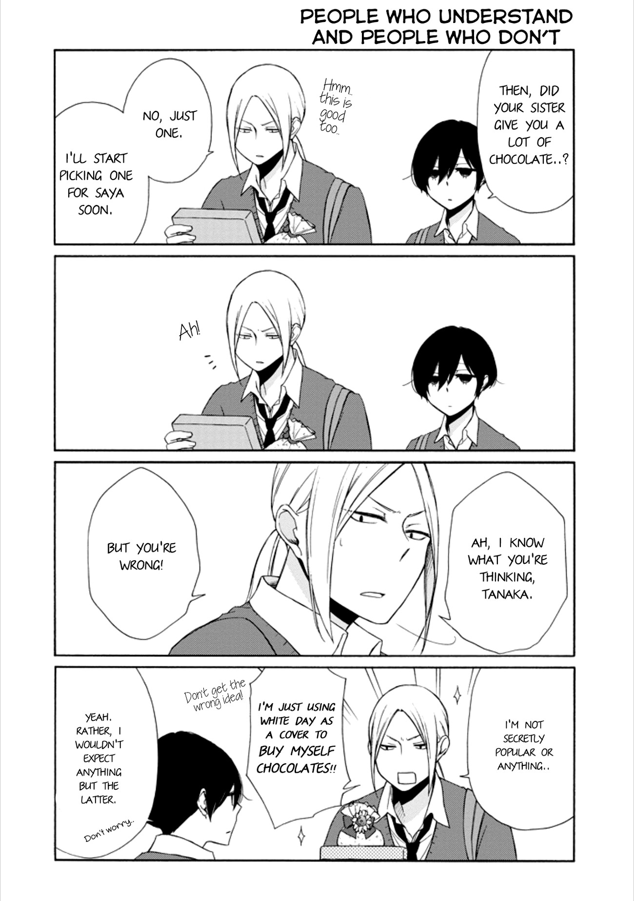 Tanaka-kun wa Itsumo Kedaruge Chapter 109 page 3 - Chapter 109