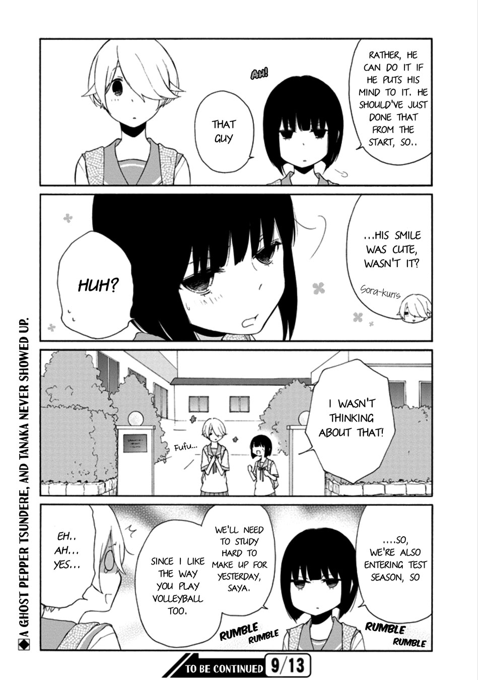 Tanaka-kun wa Itsumo Kedaruge Chapter 119 page 14 - Chapter 119