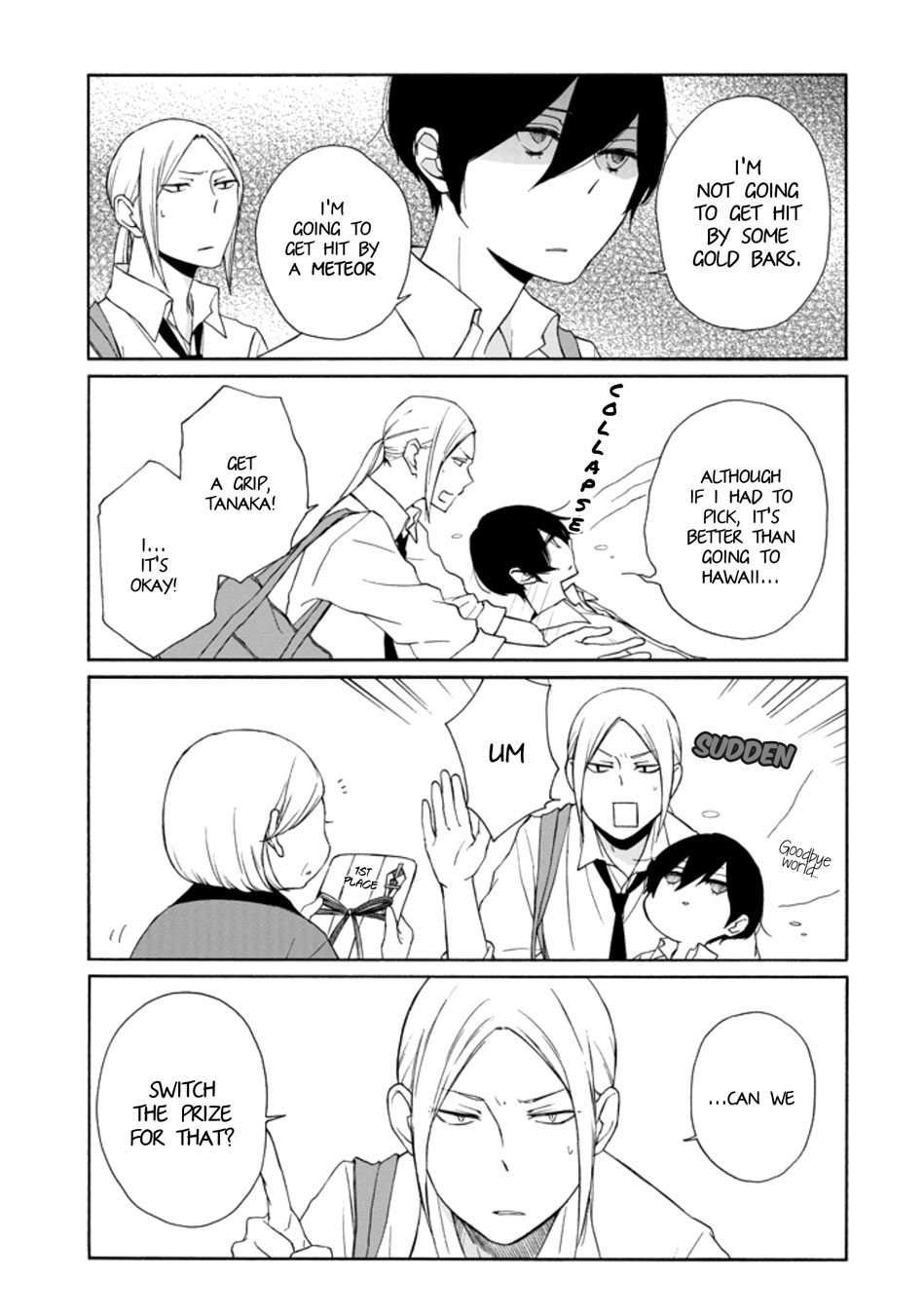Tanaka-kun wa Itsumo Kedaruge Chapter 120 page 11 - Chapter 120