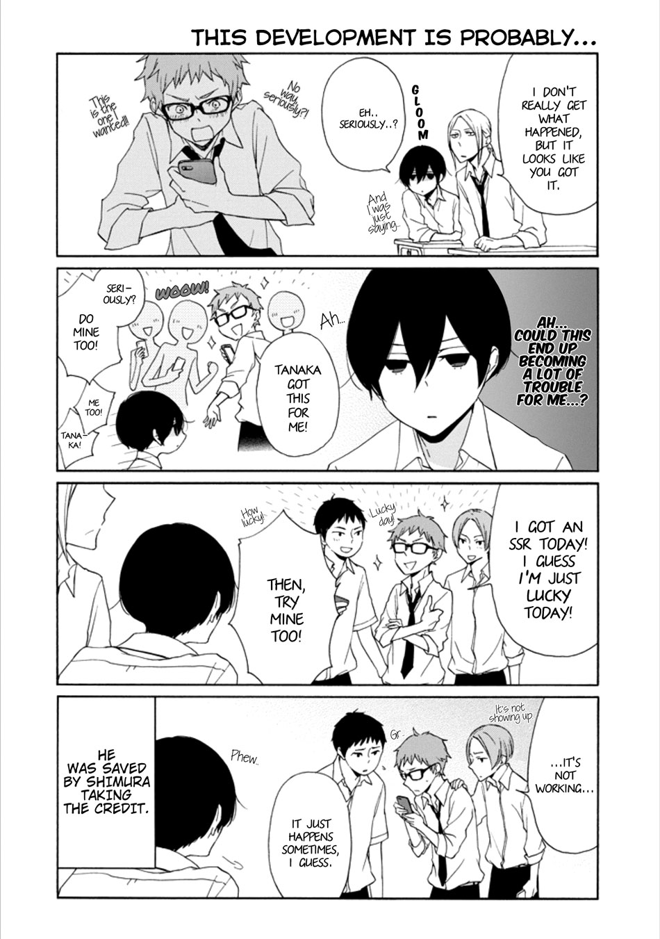 Tanaka-kun wa Itsumo Kedaruge Chapter 120 page 4 - Chapter 120