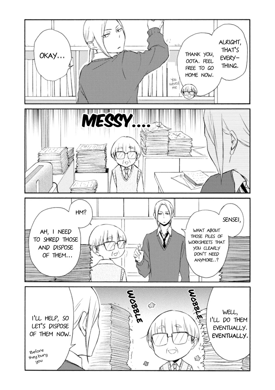 Tanaka-kun wa Itsumo Kedaruge Chapter 122 page 6 - Chapter 122