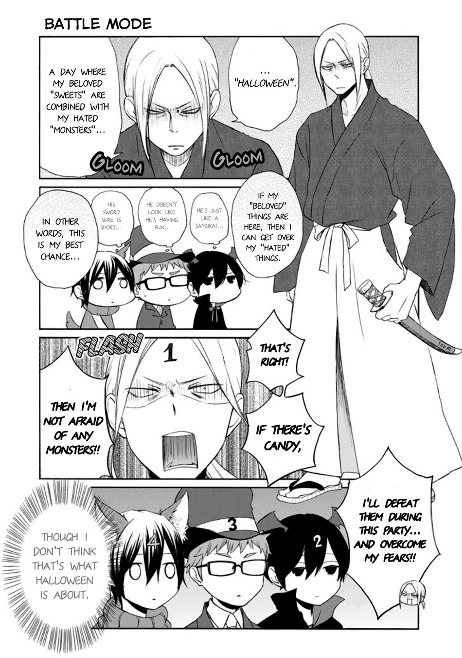 Tanaka-kun wa Itsumo Kedaruge Chapter 123 page 4 - Chapter 123
