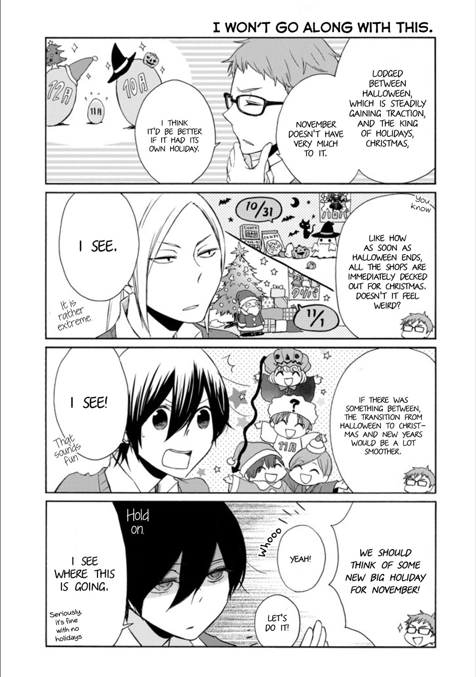 Tanaka-kun wa Itsumo Kedaruge Chapter 124 page 3 - Chapter 124