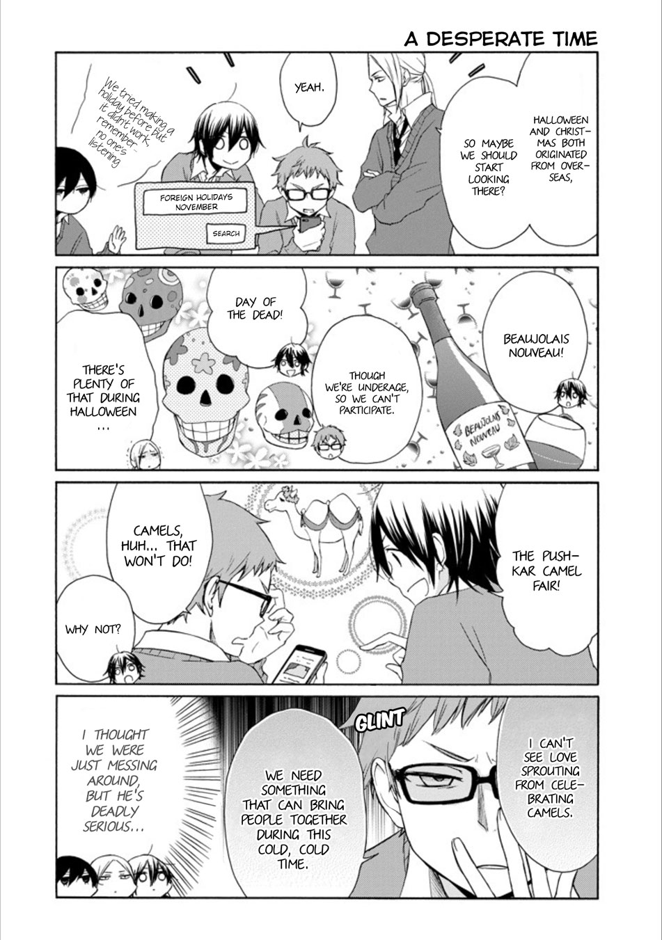 Tanaka-kun wa Itsumo Kedaruge Chapter 124 page 4 - Chapter 124