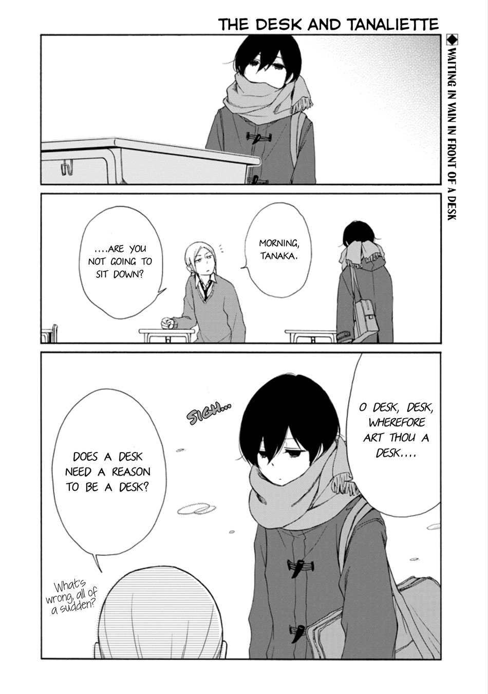 Tanaka-kun wa Itsumo Kedaruge Chapter 126 page 2 - Chapter 126