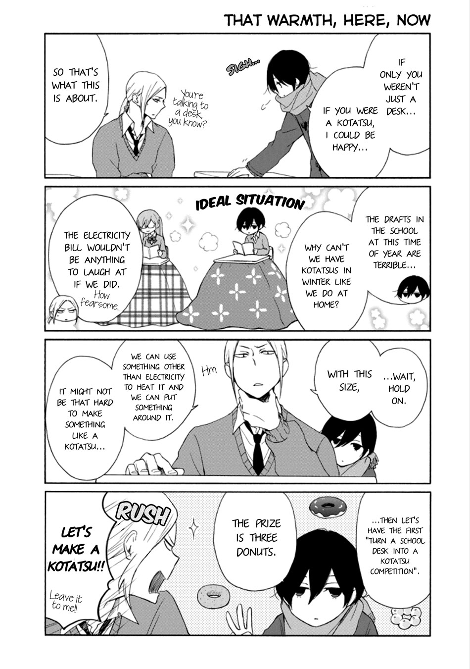 Tanaka-kun wa Itsumo Kedaruge Chapter 126 page 3 - Chapter 126