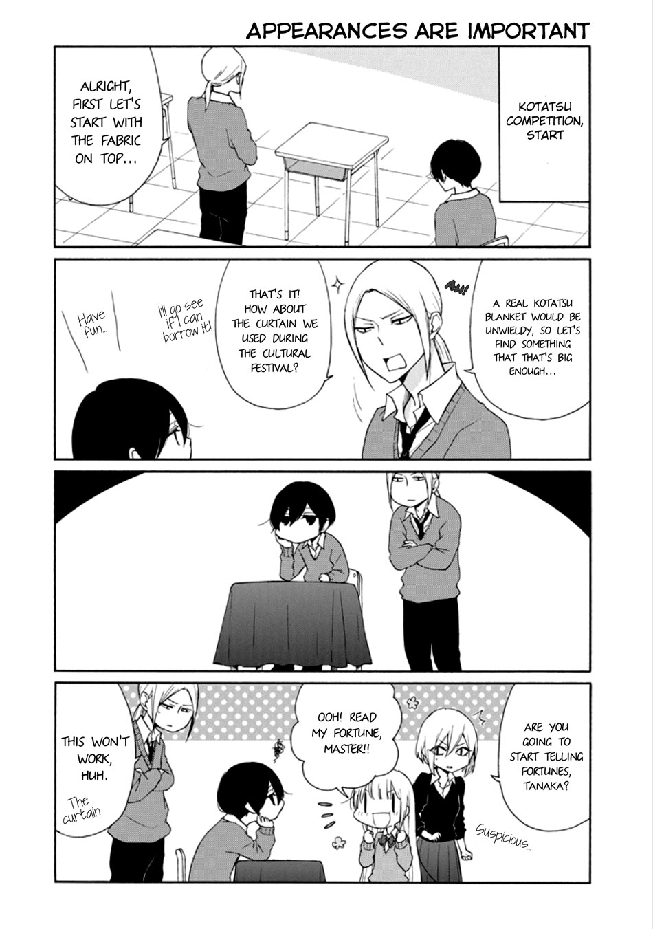 Tanaka-kun wa Itsumo Kedaruge Chapter 126 page 4 - Chapter 126