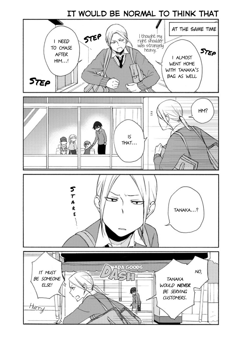Tanaka-kun wa Itsumo Kedaruge Chapter 130 page 9 - Chapter 130