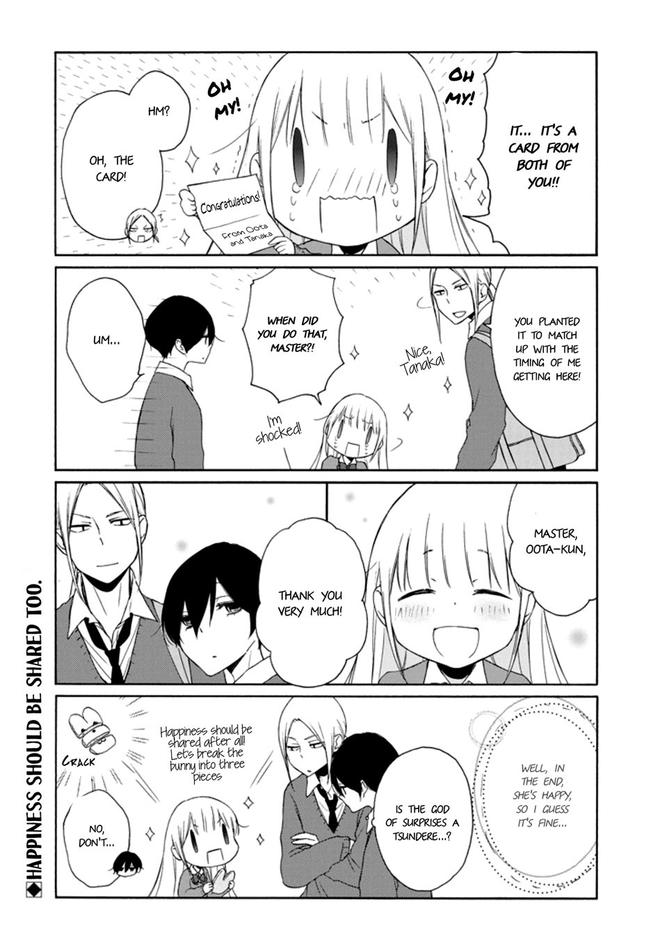 Tanaka-kun wa Itsumo Kedaruge Chapter 131 page 10 - Chapter 131