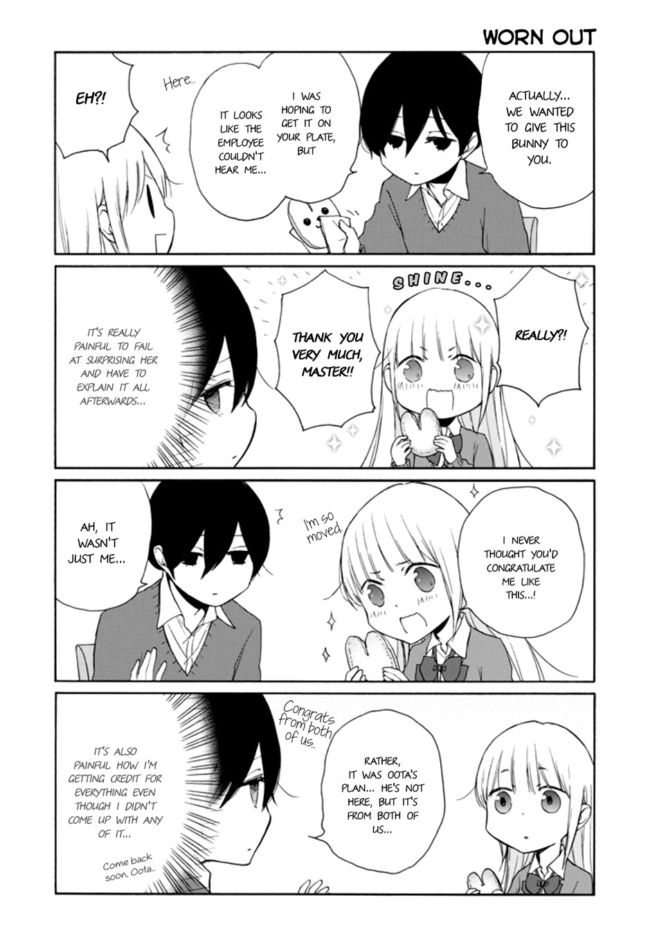 Tanaka-kun wa Itsumo Kedaruge Chapter 131 page 6 - Chapter 131