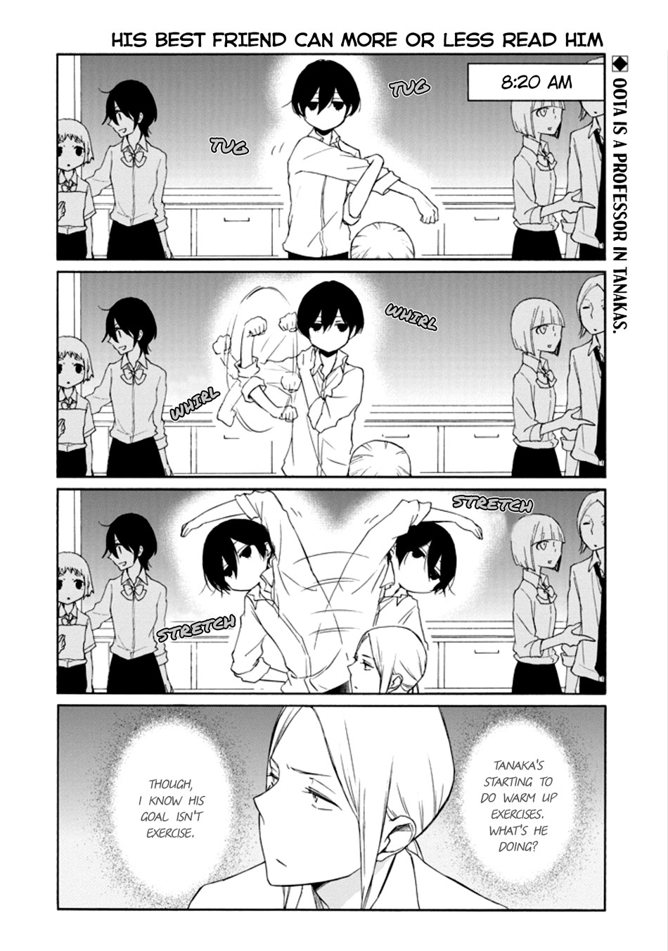 Tanaka-kun wa Itsumo Kedaruge Chapter 132 page 2 - Chapter 132
