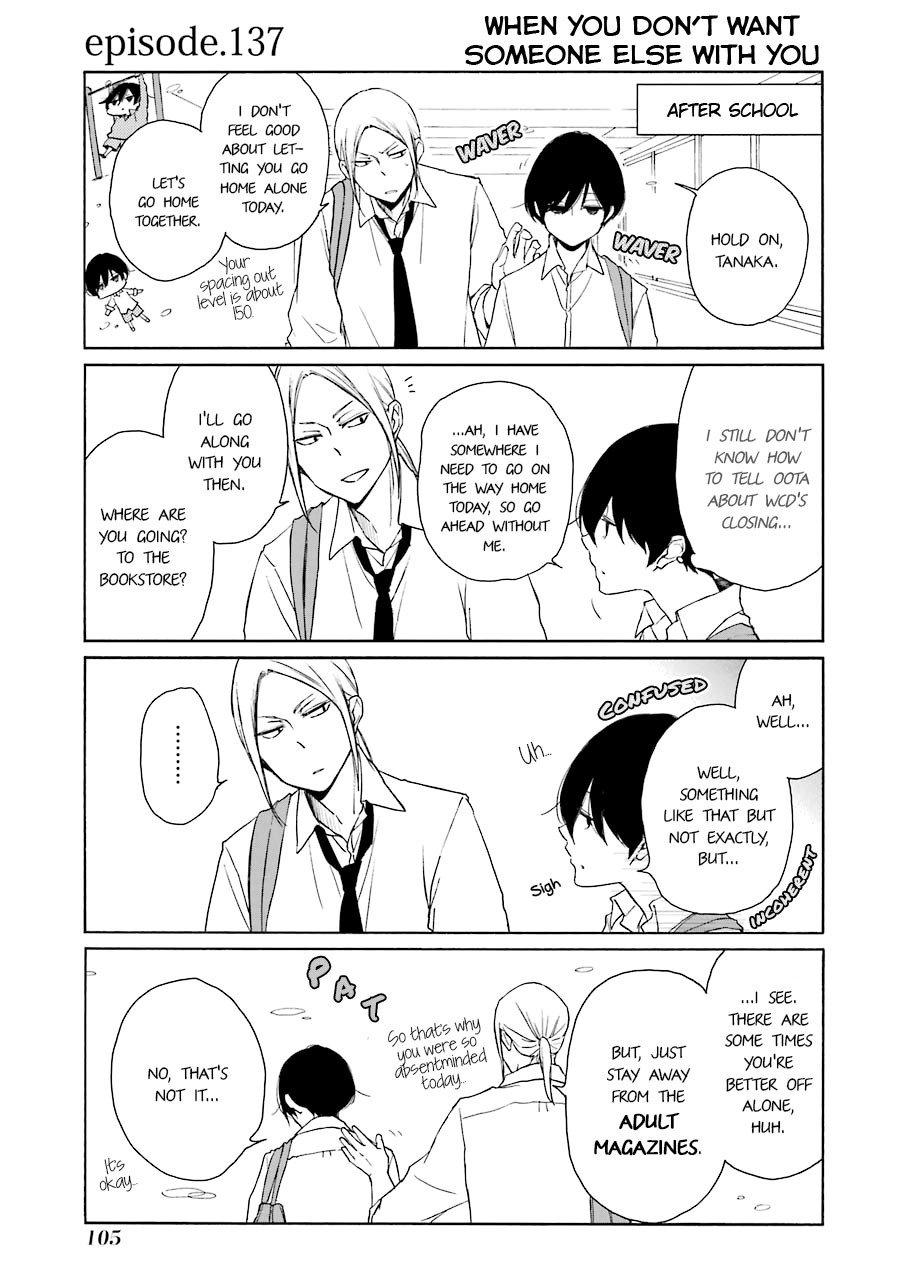 Tanaka-kun wa Itsumo Kedaruge Chapter 137 page 1 - Chapter 137