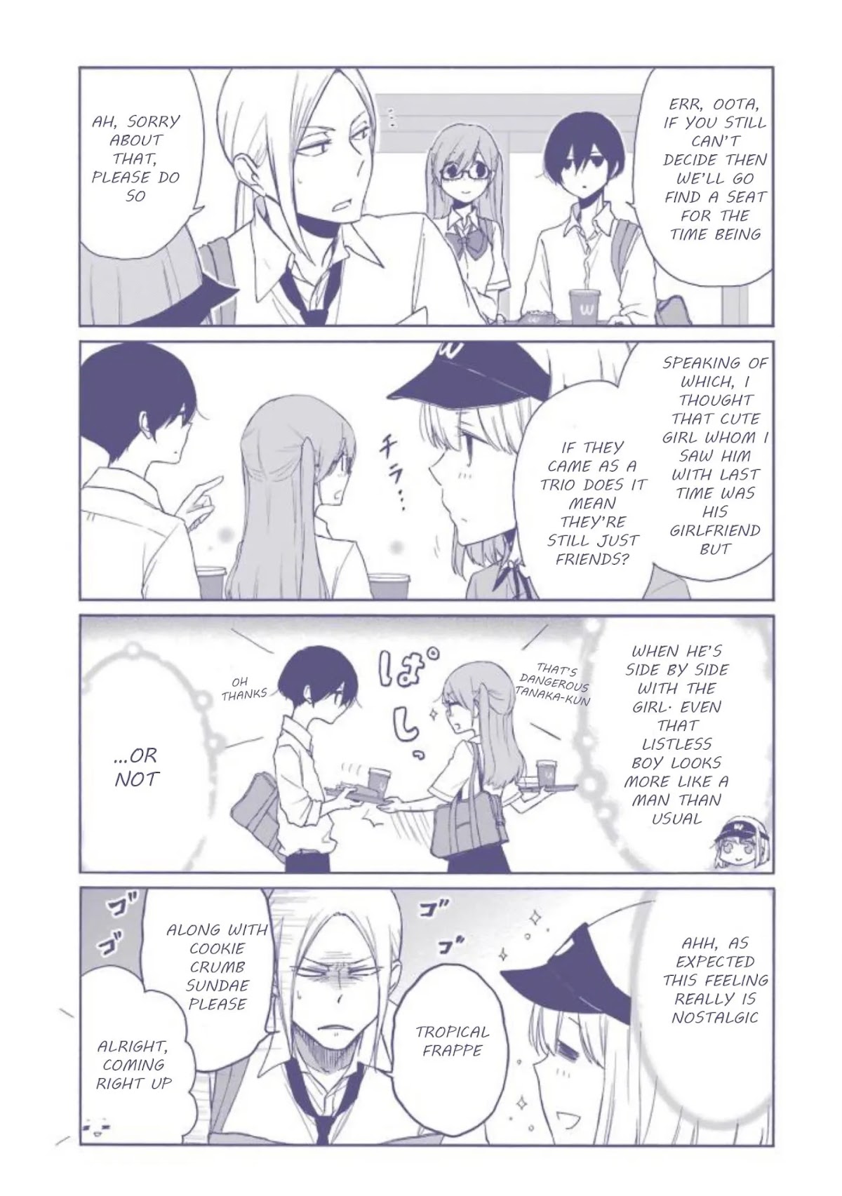 Tanaka-kun wa Itsumo Kedaruge Chapter 140.2 page 3 - Chapter 140.2: extra episode 2