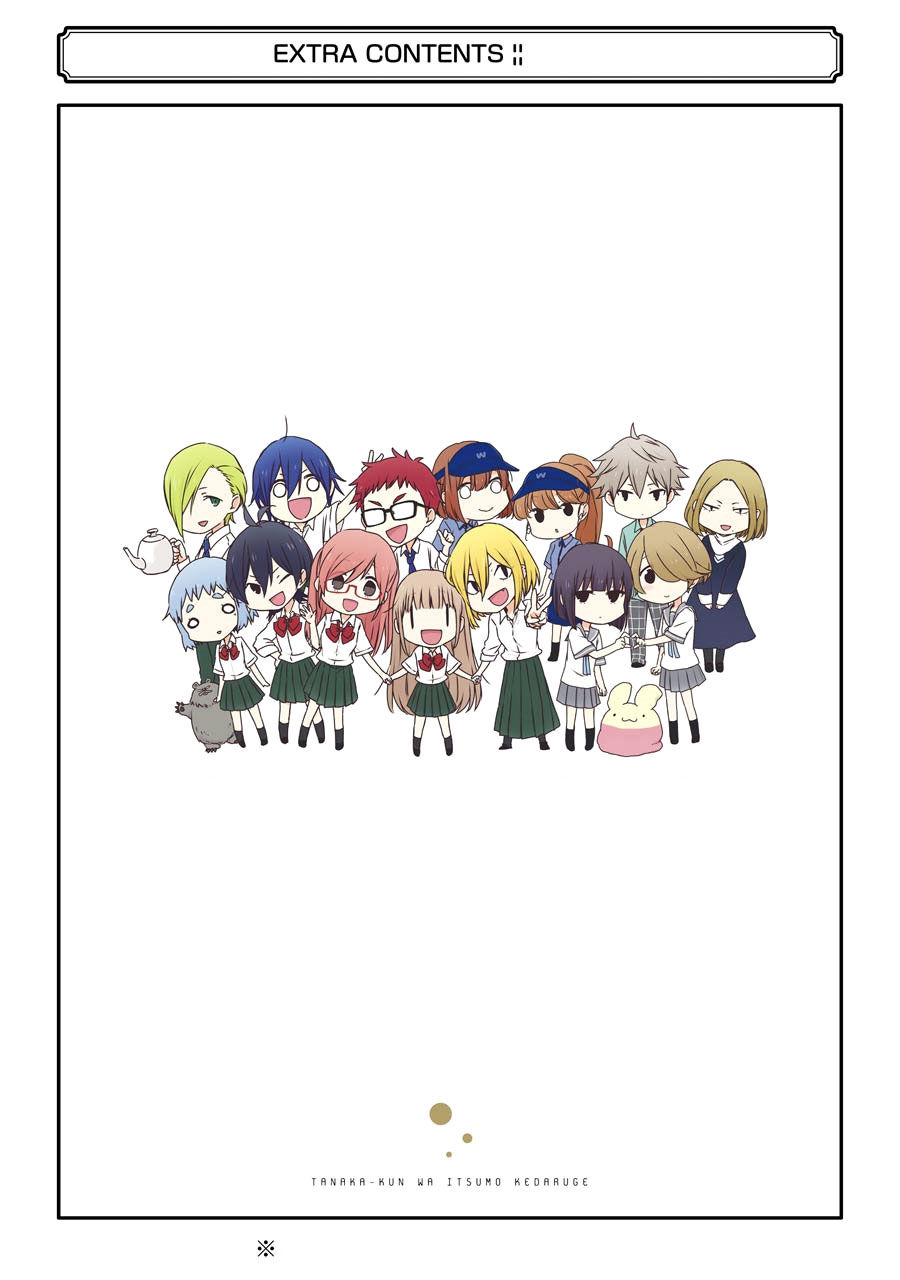 Tanaka-kun wa Itsumo Kedaruge Chapter 140 page 27 - Chapter 140 [END]