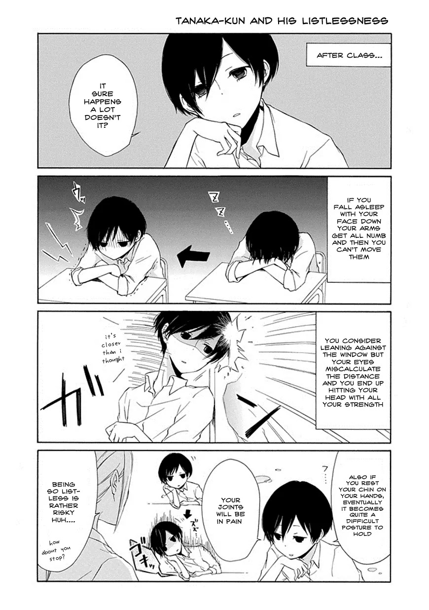 Tanaka-kun wa Itsumo Kedaruge Chapter 2 page 4 - Chapter 2