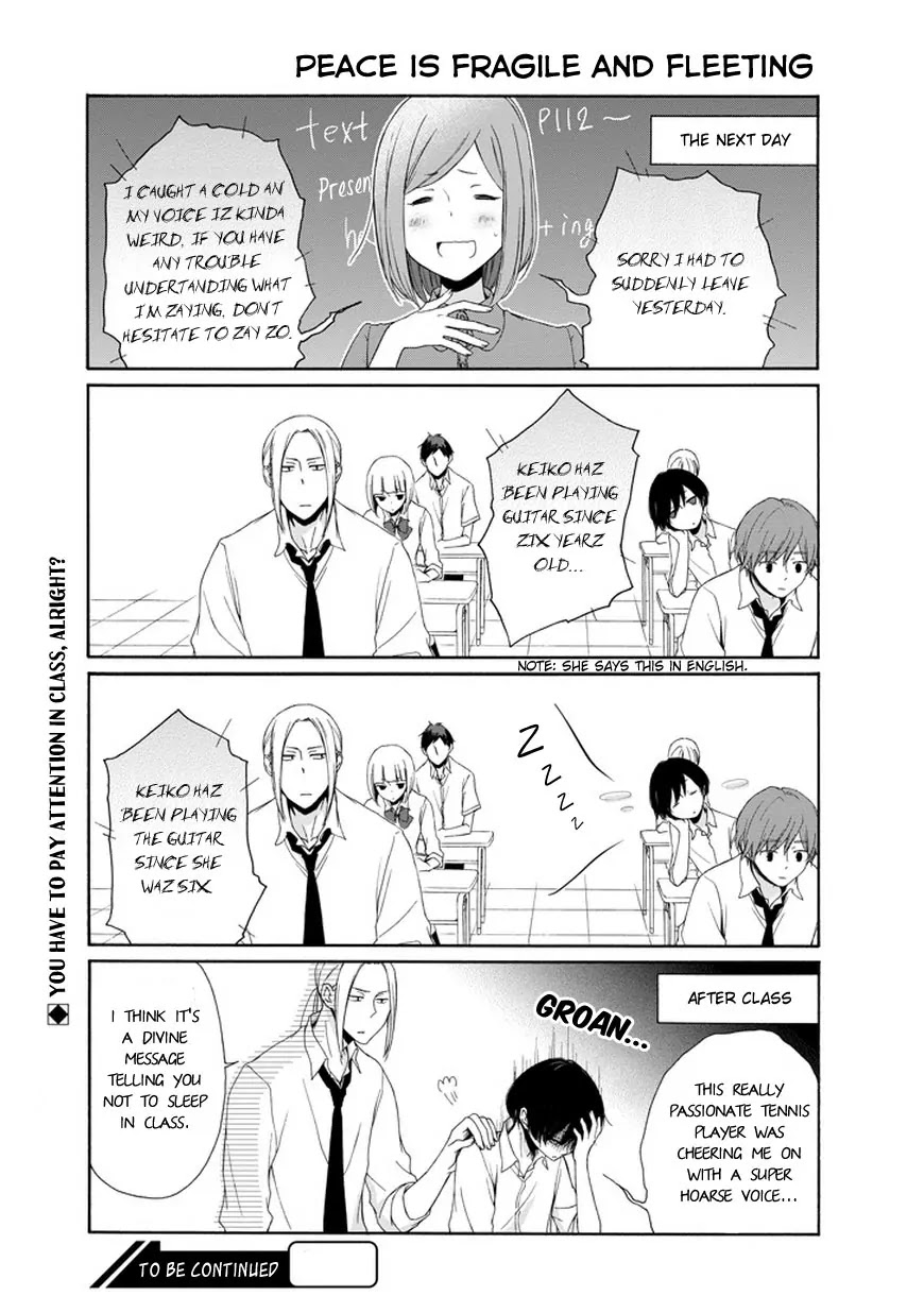 Tanaka-kun wa Itsumo Kedaruge Chapter 28 page 16 - Chapter 28