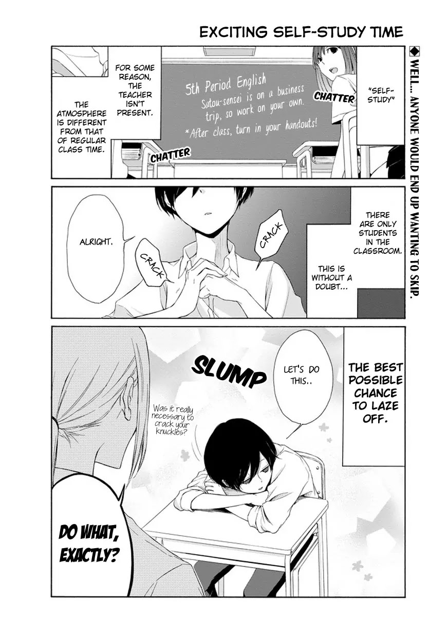 Tanaka-kun wa Itsumo Kedaruge Chapter 28 page 3 - Chapter 28