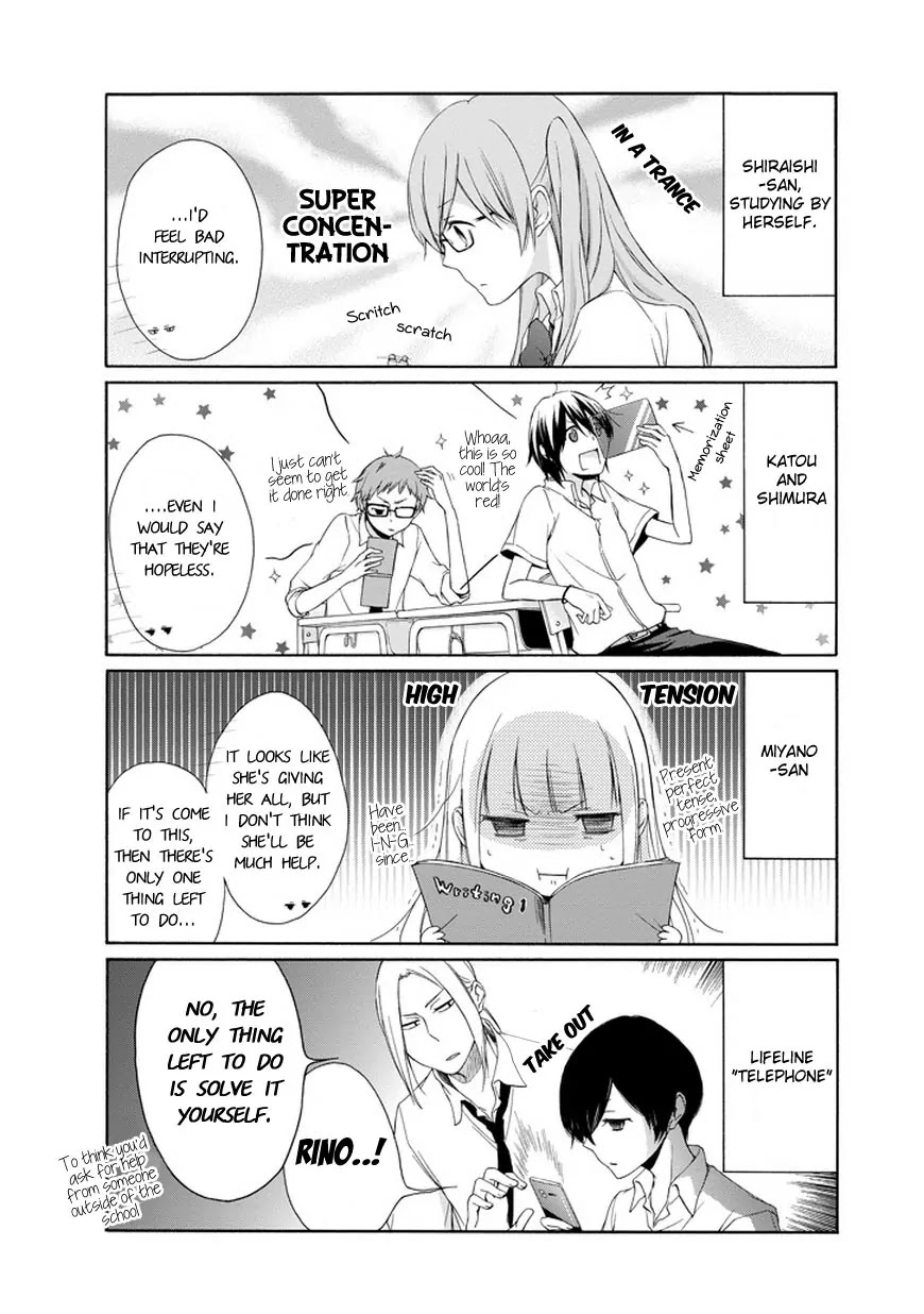 Tanaka-kun wa Itsumo Kedaruge Chapter 28 page 9 - Chapter 28