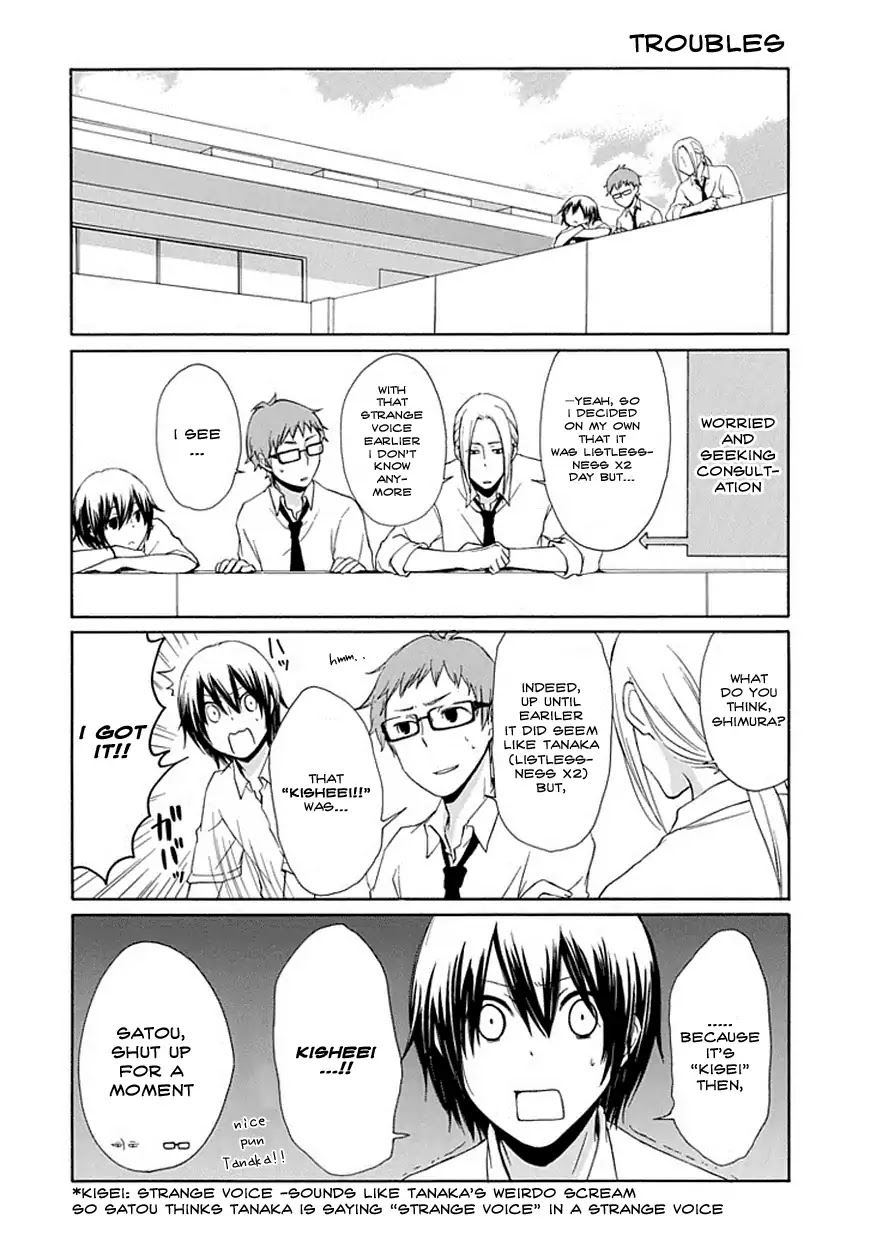 Tanaka-kun wa Itsumo Kedaruge Chapter 3 page 12 - Chapter 3