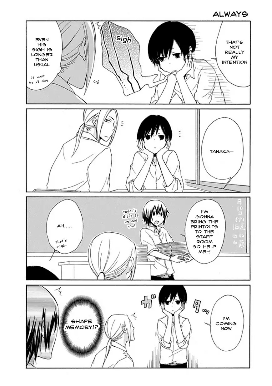 Tanaka-kun wa Itsumo Kedaruge Chapter 3 page 3 - Chapter 3